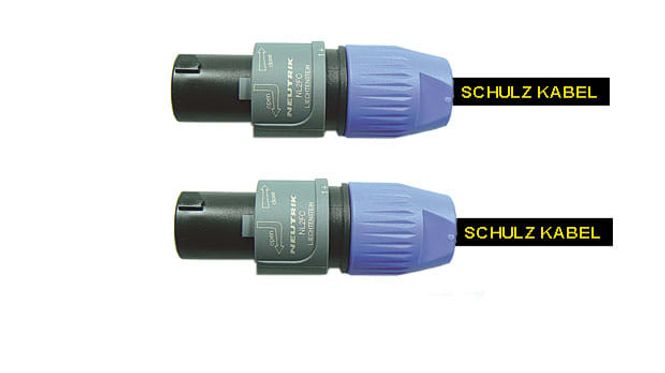 Hovedbilde Schulz Høyttalerkabel Speakon 2x4mm2 5m