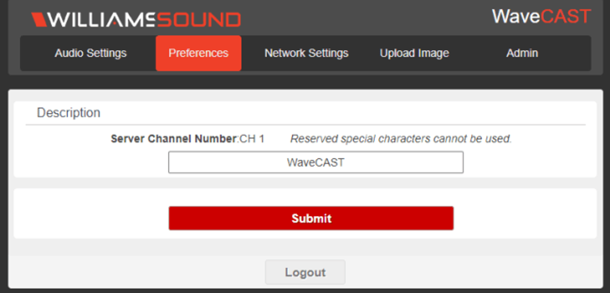 WaveCAST, Single channel audio streaming over WiFi, m/DANTE Viratech