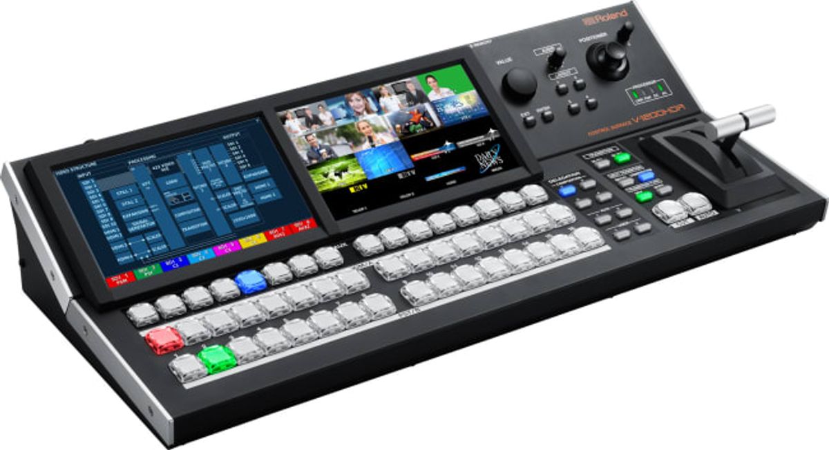 Multi Format Video Switcher Remote Control Unit