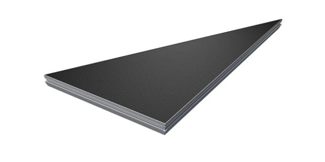 Hovedbilde Sceneel. STANDARD trekant 2x1 venstre, HEX Plywood top