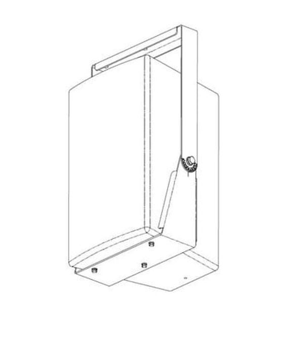 Hovedbilde Vertikal U-brakett FOR V2-6 Hvit
