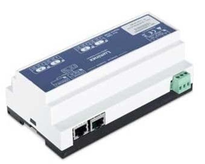 Hovedbilde Ethernet-DMX converter, skruterminering, DIN montering