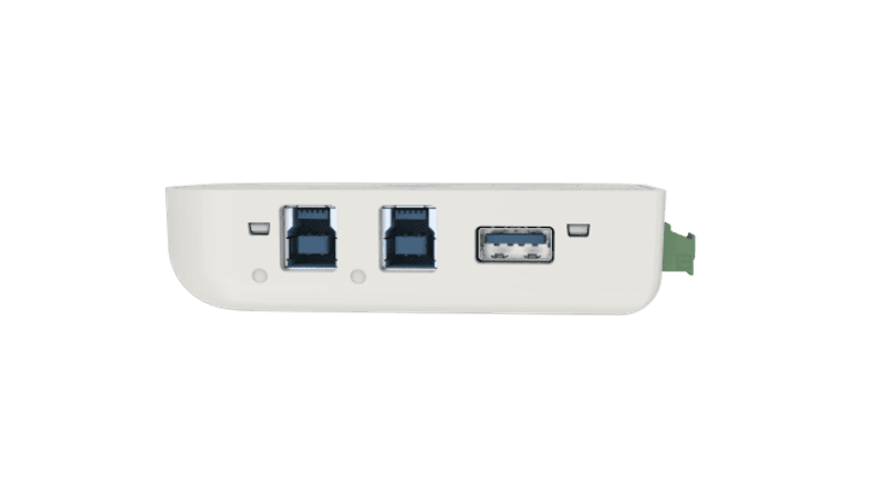 USB Switch f/2x Host, USB2.0 & 3.0,phoenix trigg,uten kabler