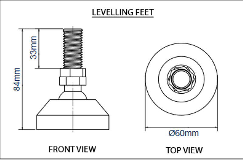 Feet for BT8380-Base 2-pack