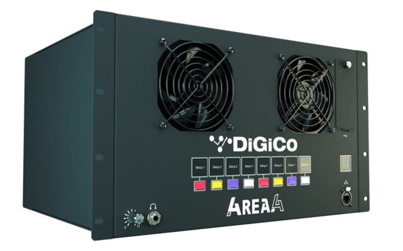 DiGiCo 4REA4 Prosessor engine, 4 DMI slot, 3 SD-Slot