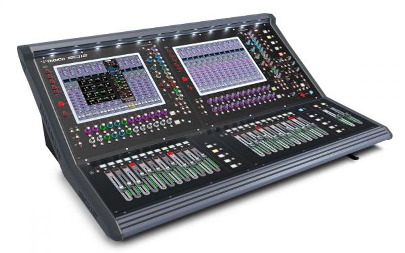 DiGiCo SD12 system with D2 rack