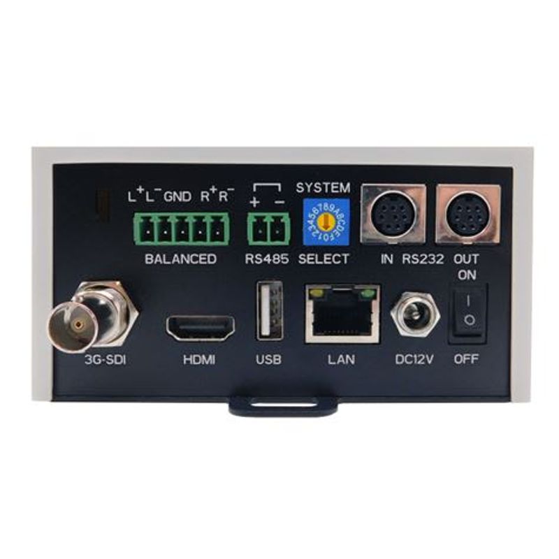 Kamera PTZ 20x Optisk Zoom HDMI SDI USB SRT IP Sort