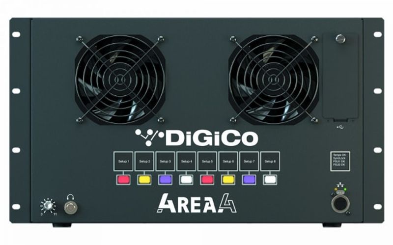 DiGiCo 4REA4 Prosessor engine, 4 DMI slot, 3 SD-Slot