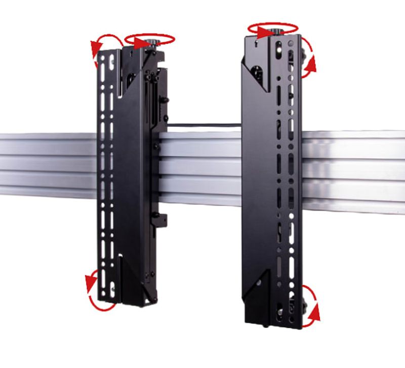 B-Tech Micro-adjust Arms Quick Lock Push