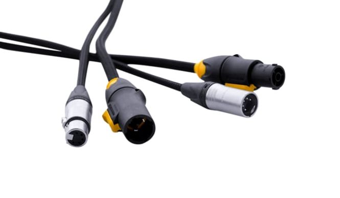 Hovedbilde Hybridkabel DMX TrueCon 1,5mm2 + 3P XLR, 12m