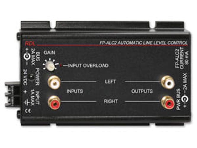 Hovedbilde RDL Nivåkontroll/AGC Stereo
