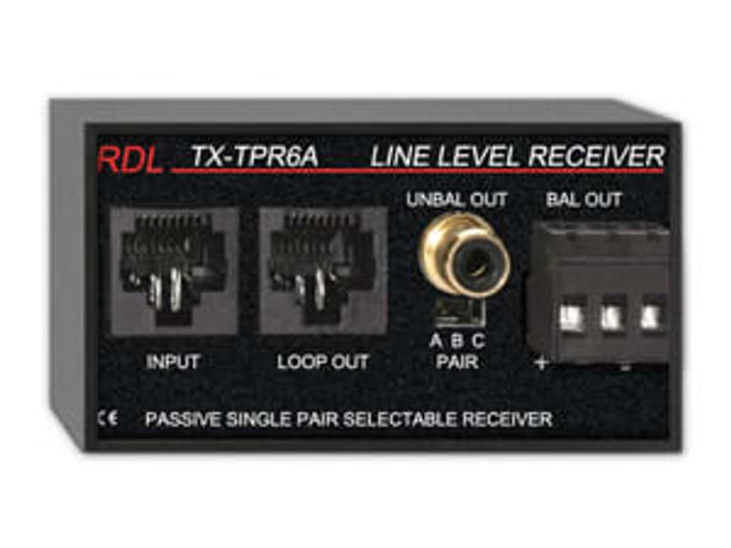 RDL Mottager Passiv enkel-par