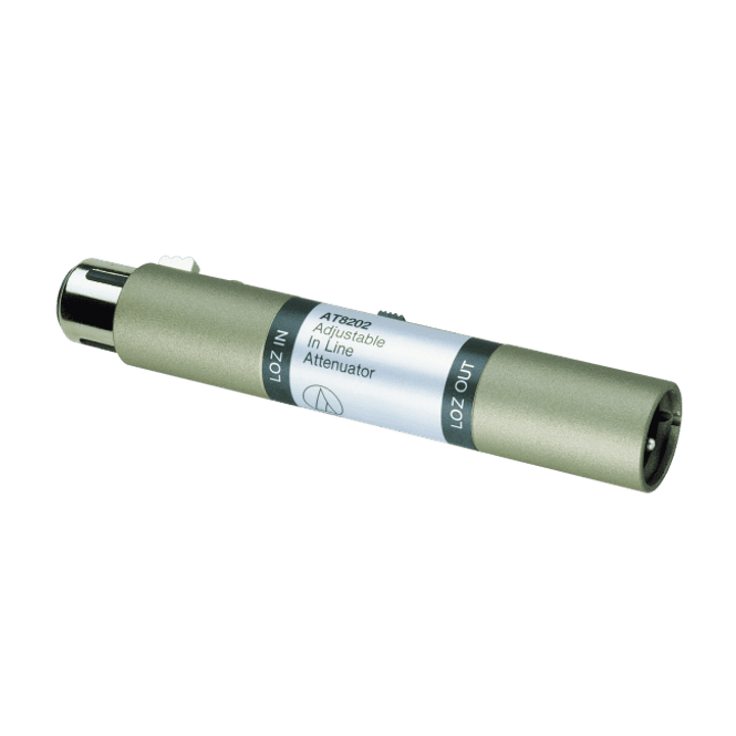 Hovedbilde Audio-Technica dempeledd 10, 20, 30dB