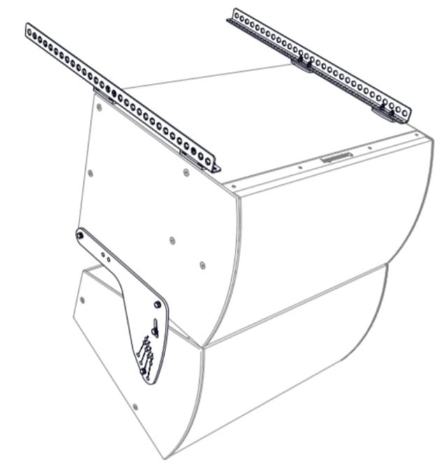 Hovedbilde Subwoofer ABOVE Fullrange Vertikal ARRAY Sort