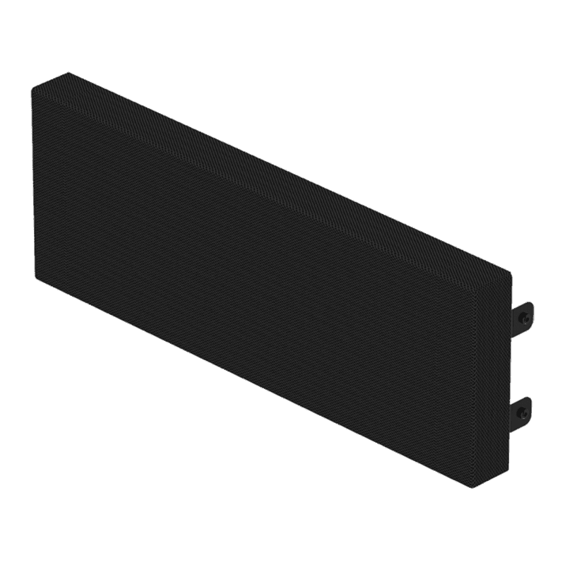Acoustically transparent front screen for KARA IIi RAL