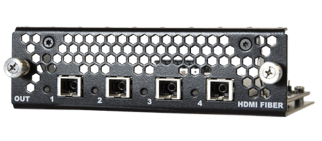 Hovedbilde Output conn card with 4x MM fiber SC HDMI 2.0 (case incl)