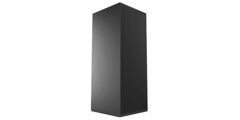 High power low frequency subwoofer: 2 x 12'' LF