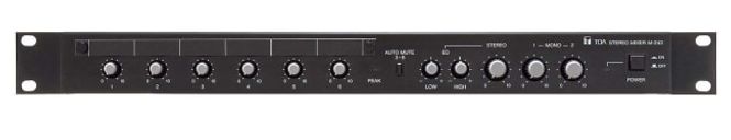 Hovedbilde TOA Mikser 2xMik 4xStereo L+R+2xMono 1U