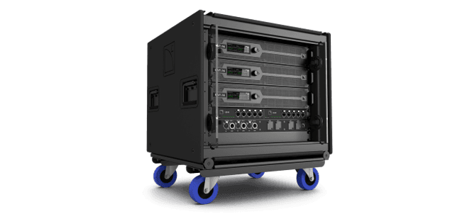 Hovedbilde Touring rack III (9U w/3 LA7.16,2 LS10 & panels)