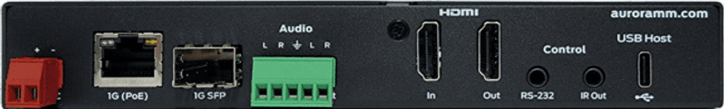 Transciever 4K30 1G+Fiber 1x HDMI RS232 USB2.0 IR