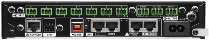 DSP 6 Inn/4 Ut AEC USB TCP/IP
