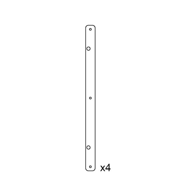 End rigging plates for KS21i(RAL)