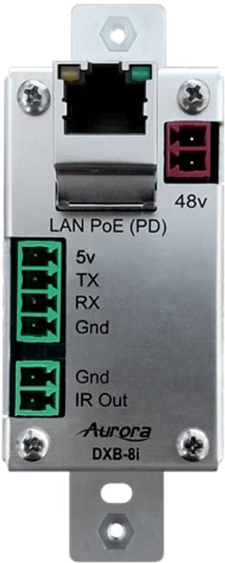 AURORA Kontrollpanel 8 Knapper POE 1xRS232 1xIR Hvit