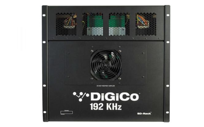 Hovedbilde DiGiCo SD-Rack 192khz (unloaded) with OpticalCON Optics