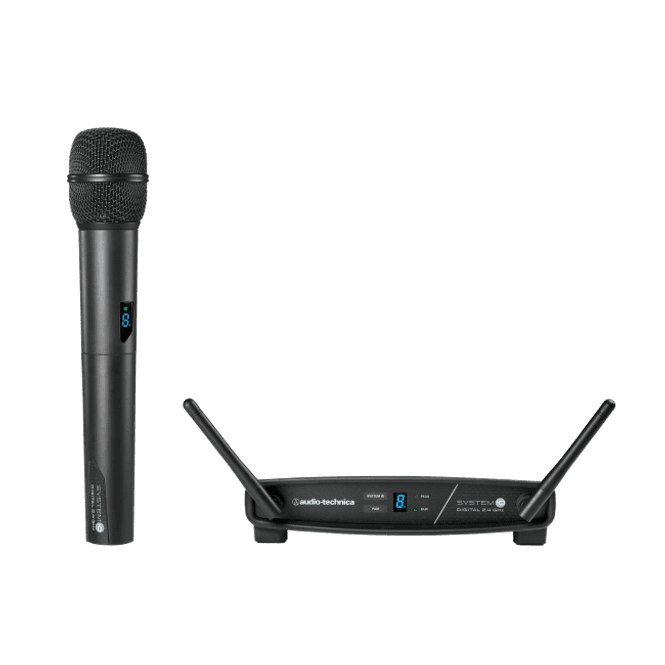 Hovedbilde Audio-Technica trådløst system håndmik 2.4GHz digitalt
