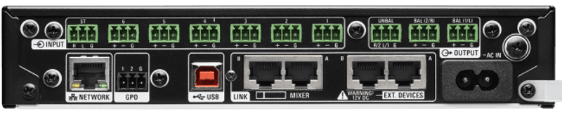 DSP 6 Inn/4 Ut AEC USB TCP/IP