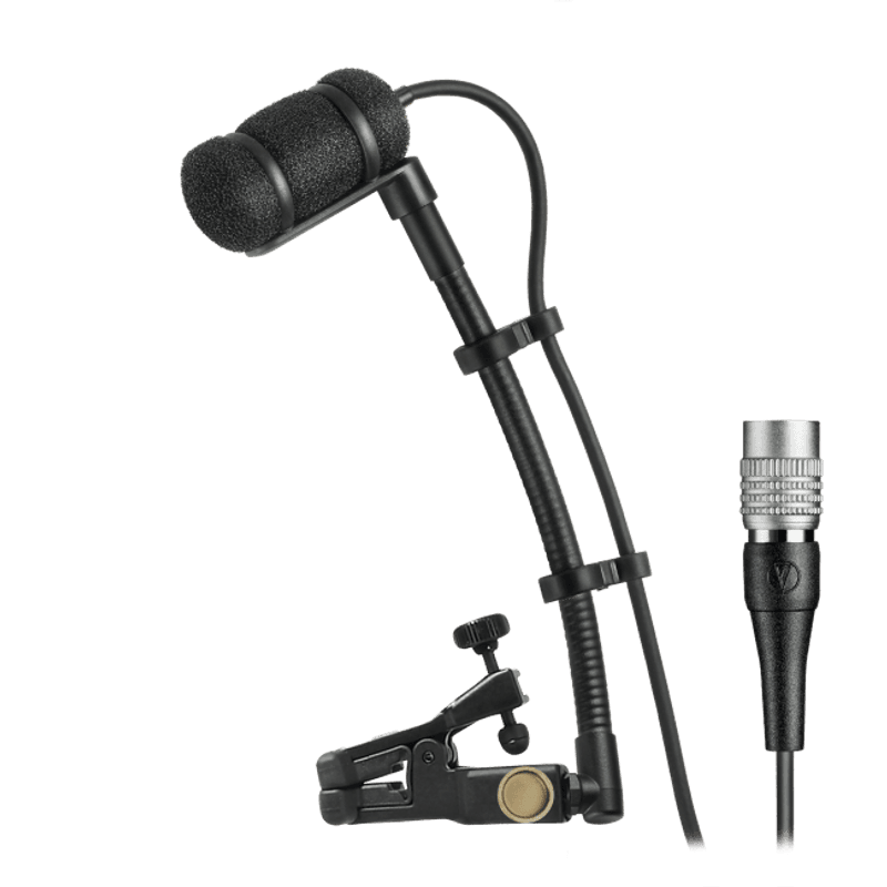 Audio-Technica kondensatormikrofon m/universalfeste, Hirose
