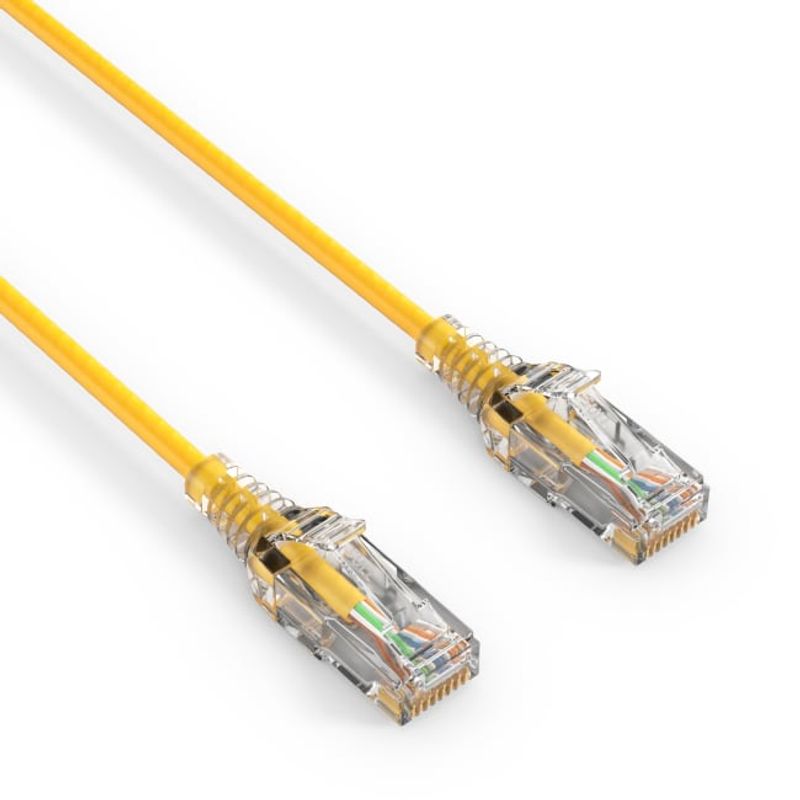 PureLink Kabel CAT 6 Patchekabel SLIM - UTP - LSOH 5m Gul