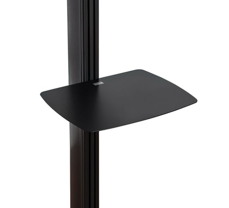 Dobbel stack gulvstativ. Black 1.8m