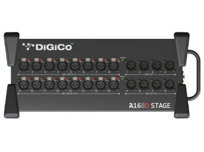 Hovedbilde 4REA4 stagebox 16 mic/line inn, 8 line ut, DANTE