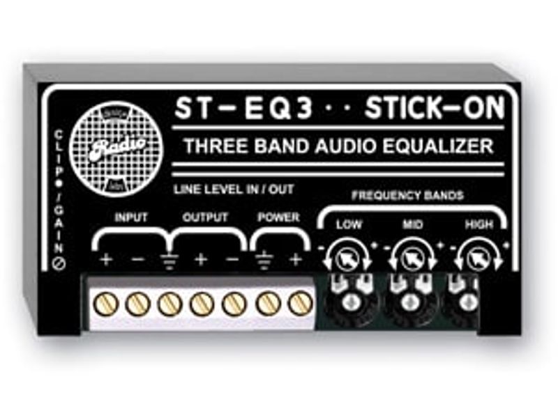 RDL Equalizer 3 bånd