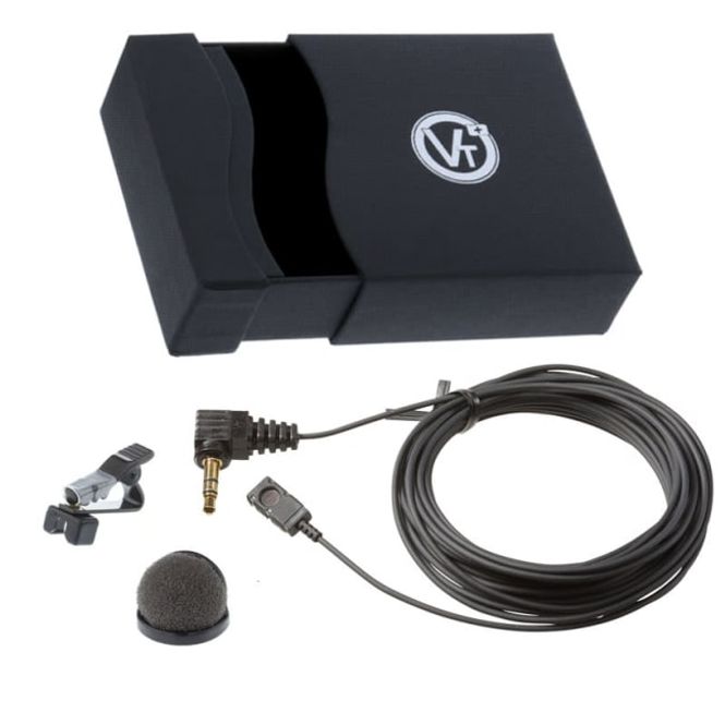 Hovedbilde Mygg, for videokamera, 3,5mm jack, 5m kabel, i etui