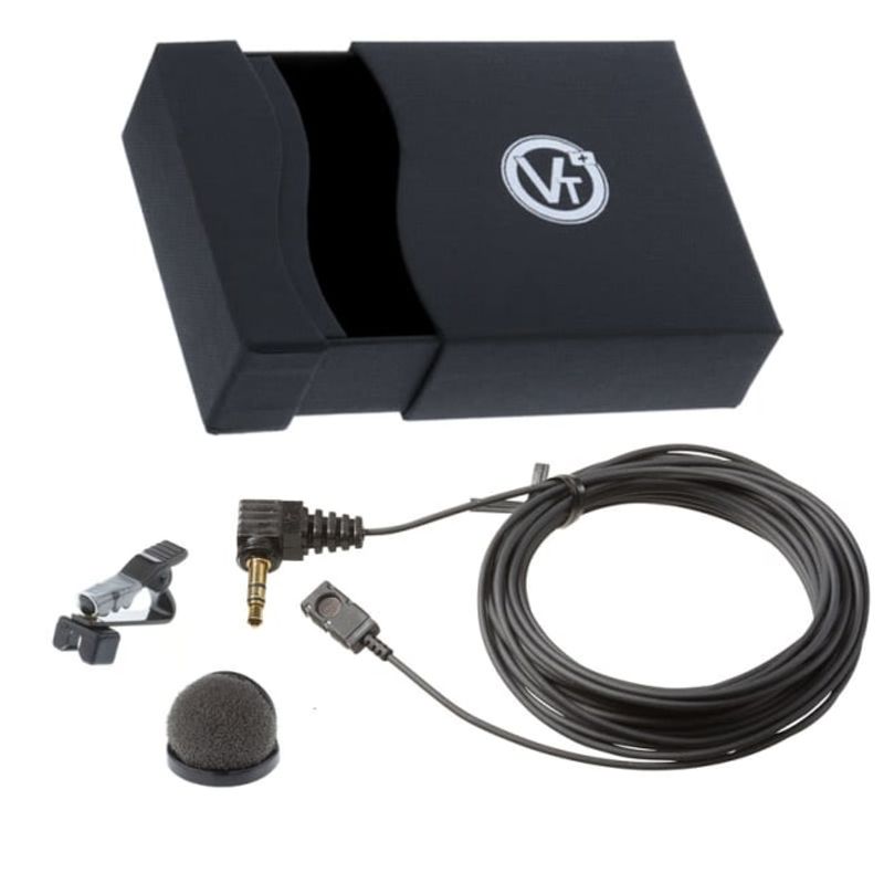 Mygg, for videokamera, 3,5mm jack, 5m kabel, i etui