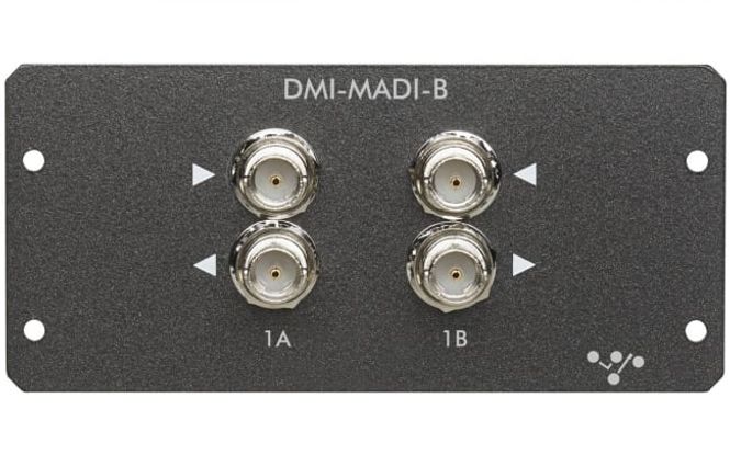 Hovedbilde DiGiCo DMI kort med MADI via BNC