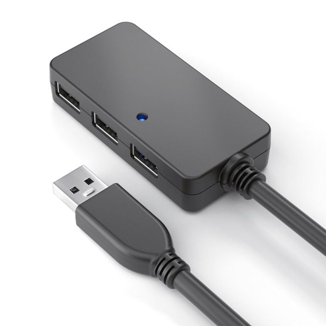 Hovedbilde USB 3.1 (Gen 1) HUB, 4 porter, 5m kabel