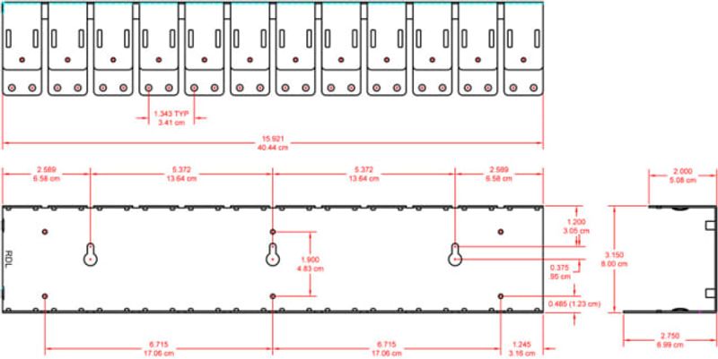 RDL Adapter Monteringsplate 19