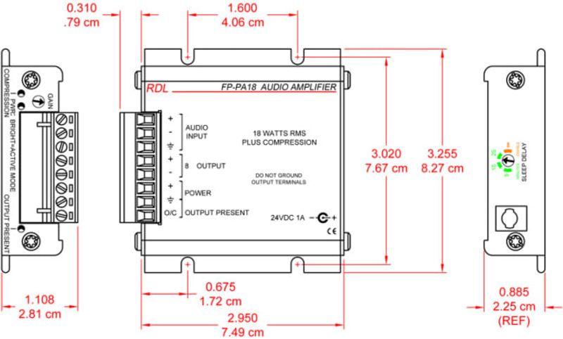Forsterker 18W 8ohm