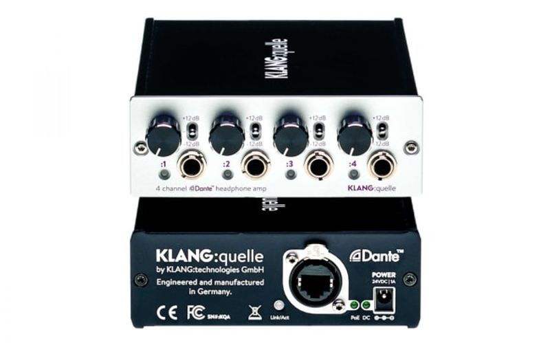 Klang KLANG:quelle - compact headphone amp, Dante input