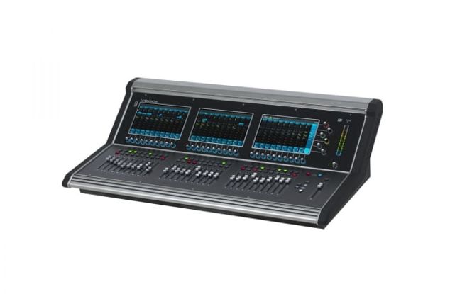 Hovedbilde DiGiCo S31 mikser, 24input/12output lokalt, DMI kortplasser