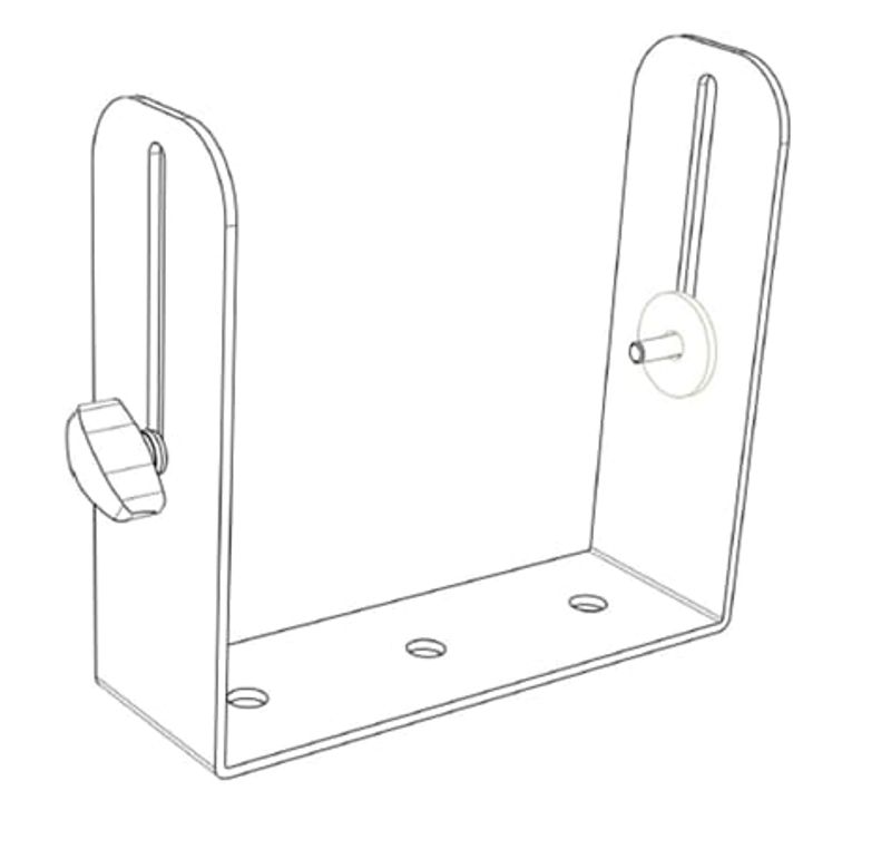Brakett for 5XT Hvit