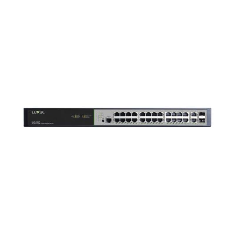 XMS-2624P 26-Port/24 PoE+ Gigabit managed switch
