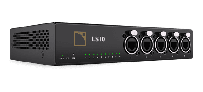 Hovedbilde 10-port AVB Switch. CE Version