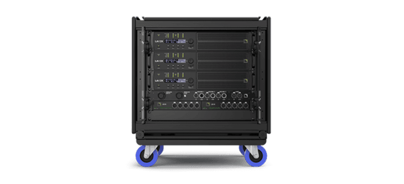 Touring Rack (complete with 3 x LA12X, 2 x LS10)