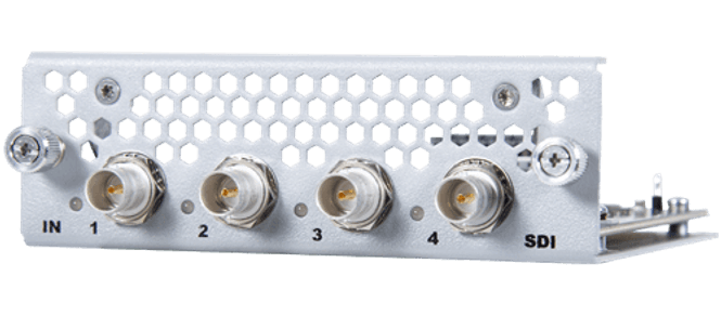 Hovedbilde IP conn. card w/4x 12G-SDI (case incl)