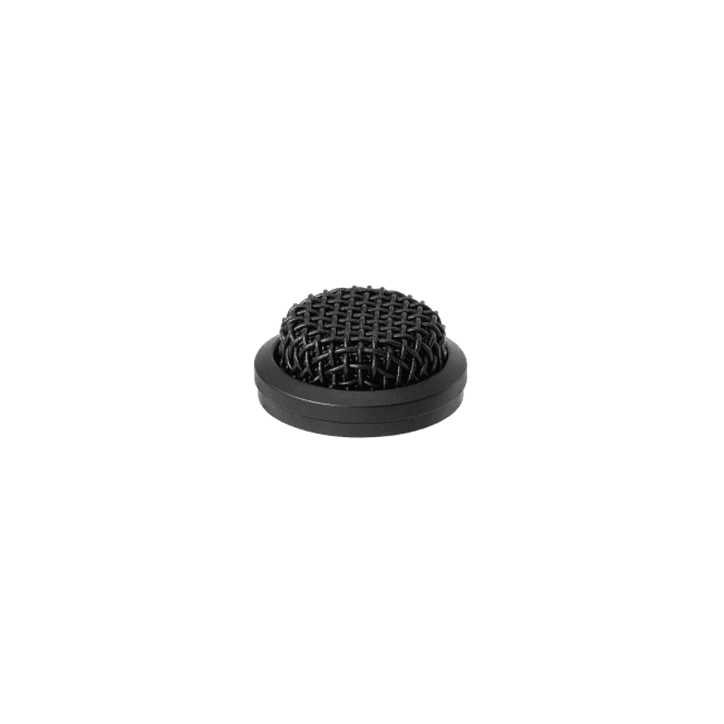 Miniature Omni Cond 3-Pin Flush-Mount Boundary Mic, Sort
