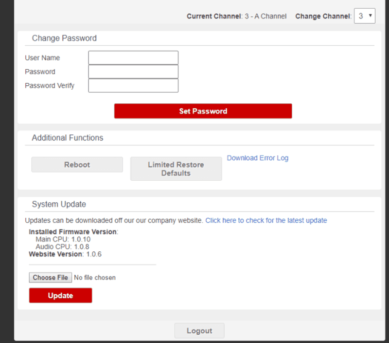 WaveCAST, 8 channel audio streaming over Wi-Fi